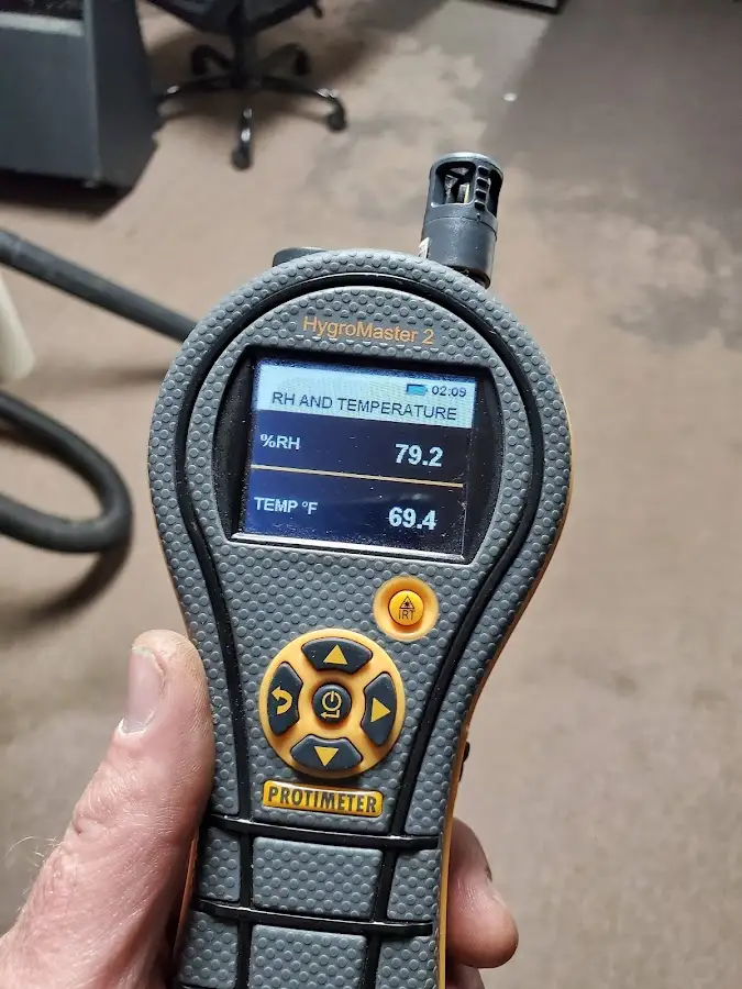 Moisture meter humidity assessment for Mold Remediation & Removal in Laurel